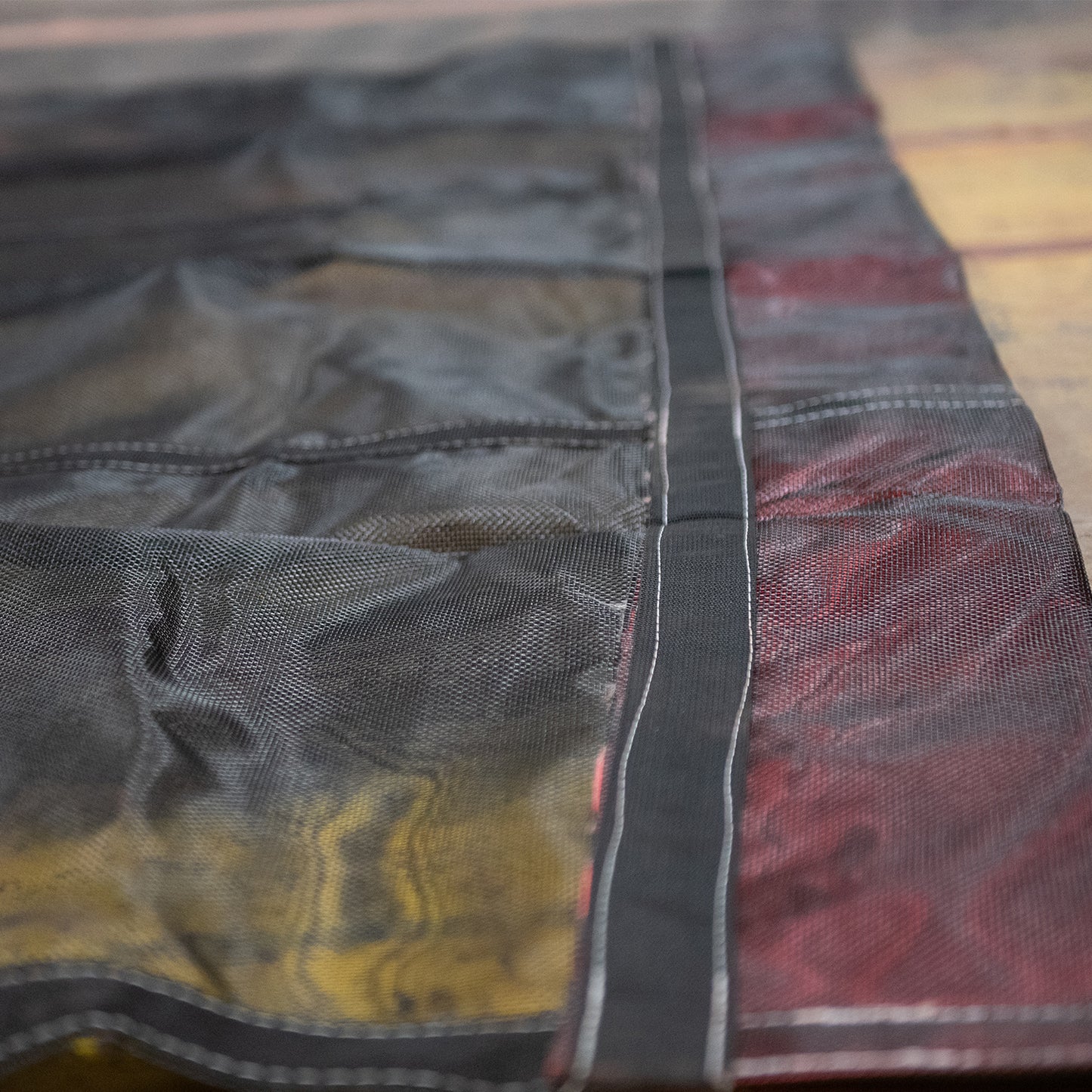 Black Mesh Tarp