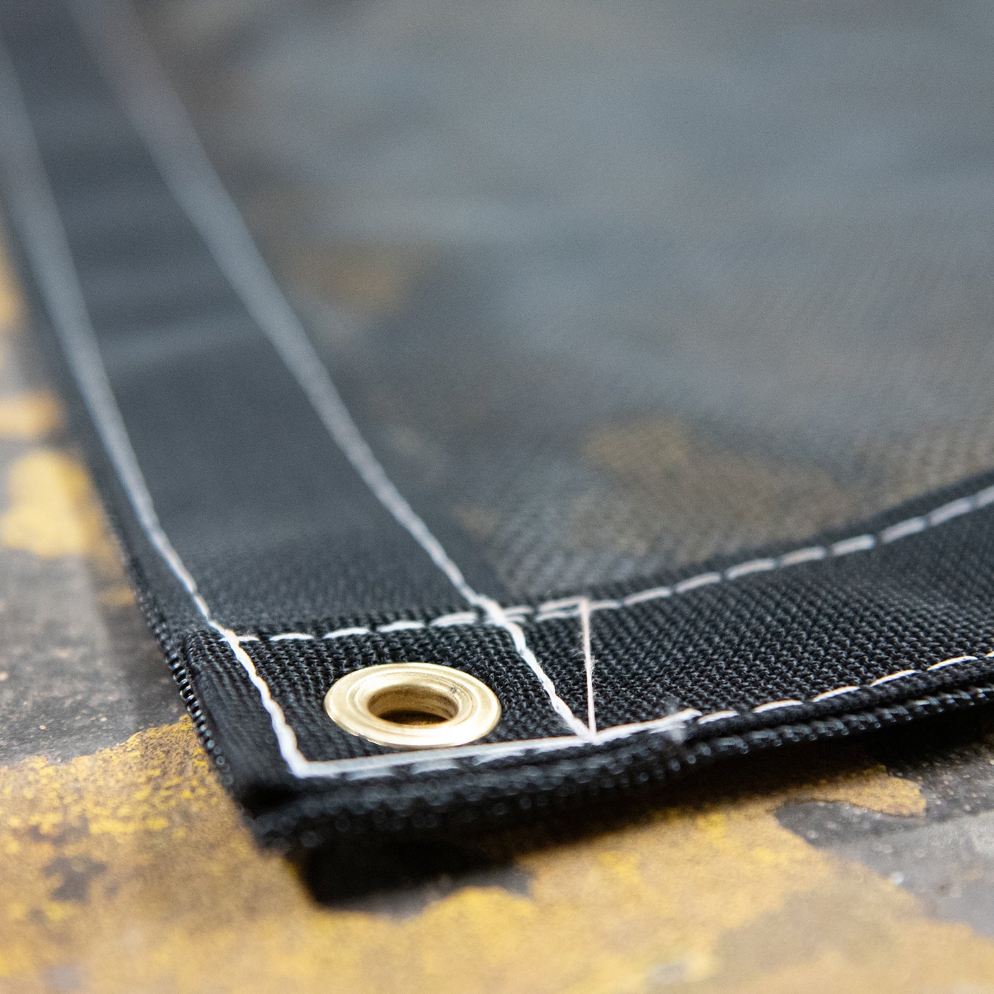 Black Mesh Tarp