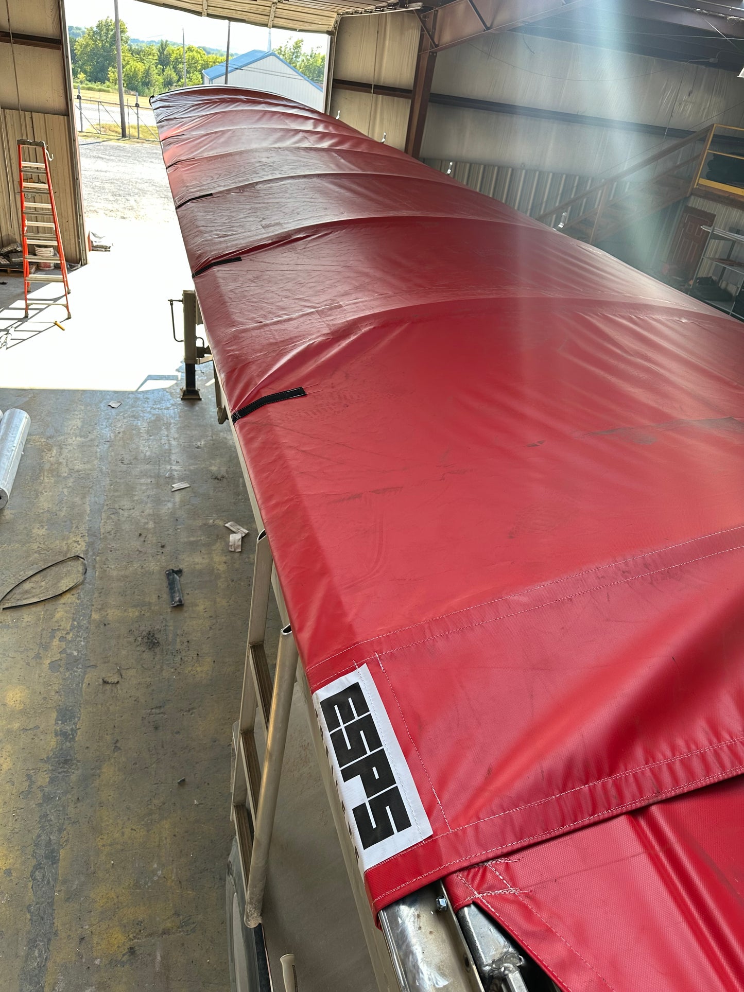 Roll Over Vinyl Tarp